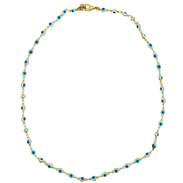 Mamie Perla Bleu/Blanc