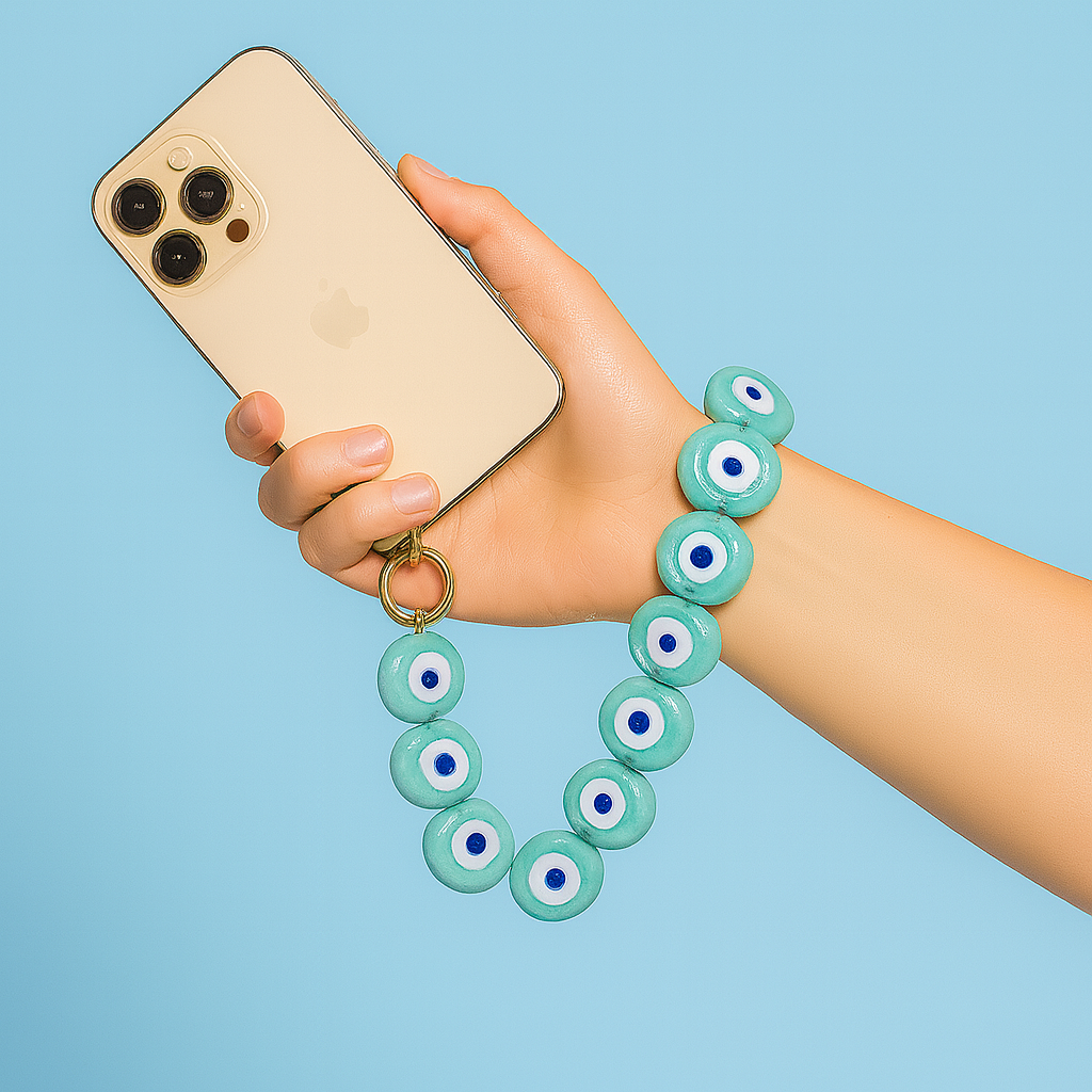 ☎️Chaine de téléphone - Turquoise 💚