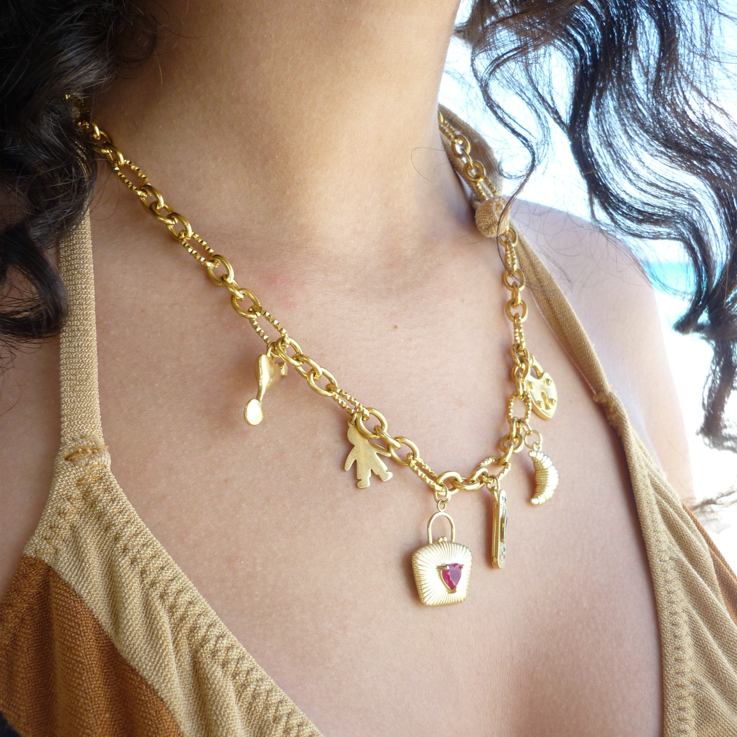 ✨ Pack Renée – Collier + Bracelet Doré Chic