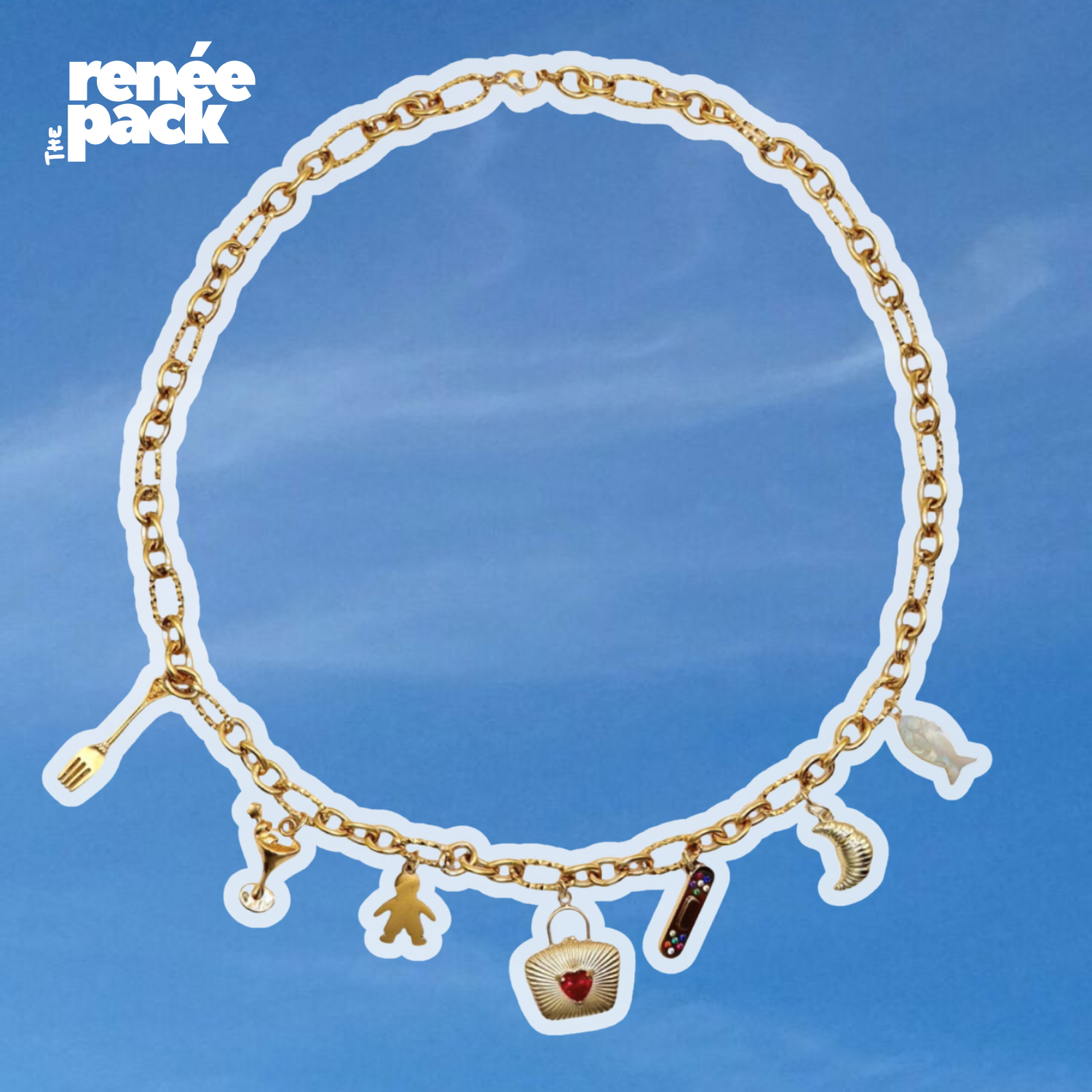 ✨ Pack Renée – Collier + Bracelet Doré Chic