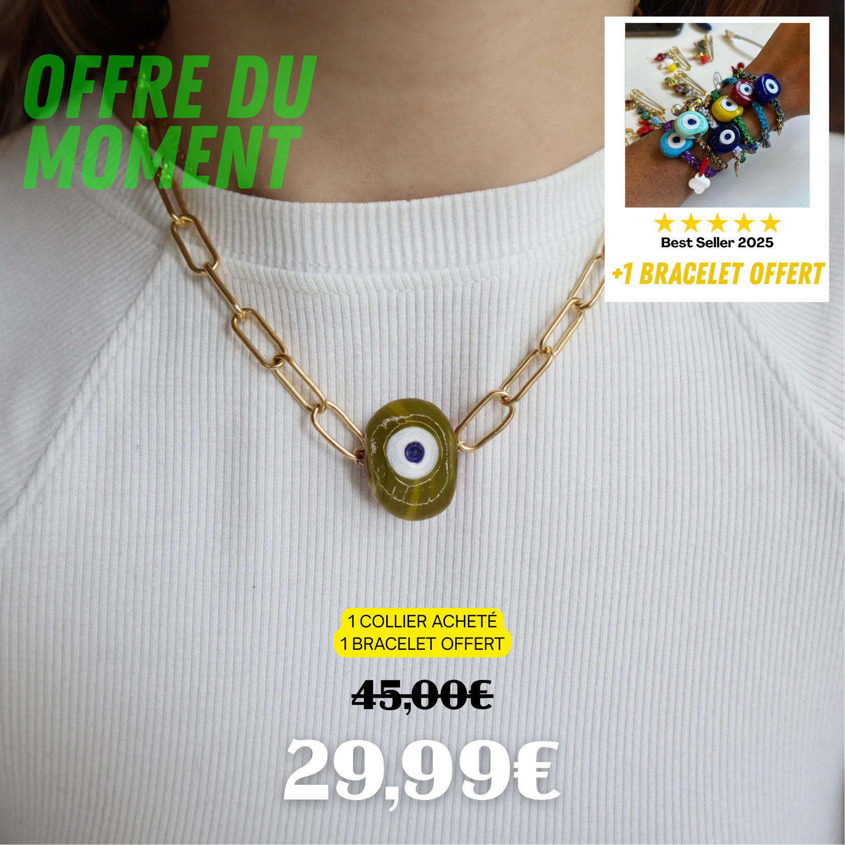 ⭐️Offre - Mamie Esther à Mateur + 1 bracelet OFFERT