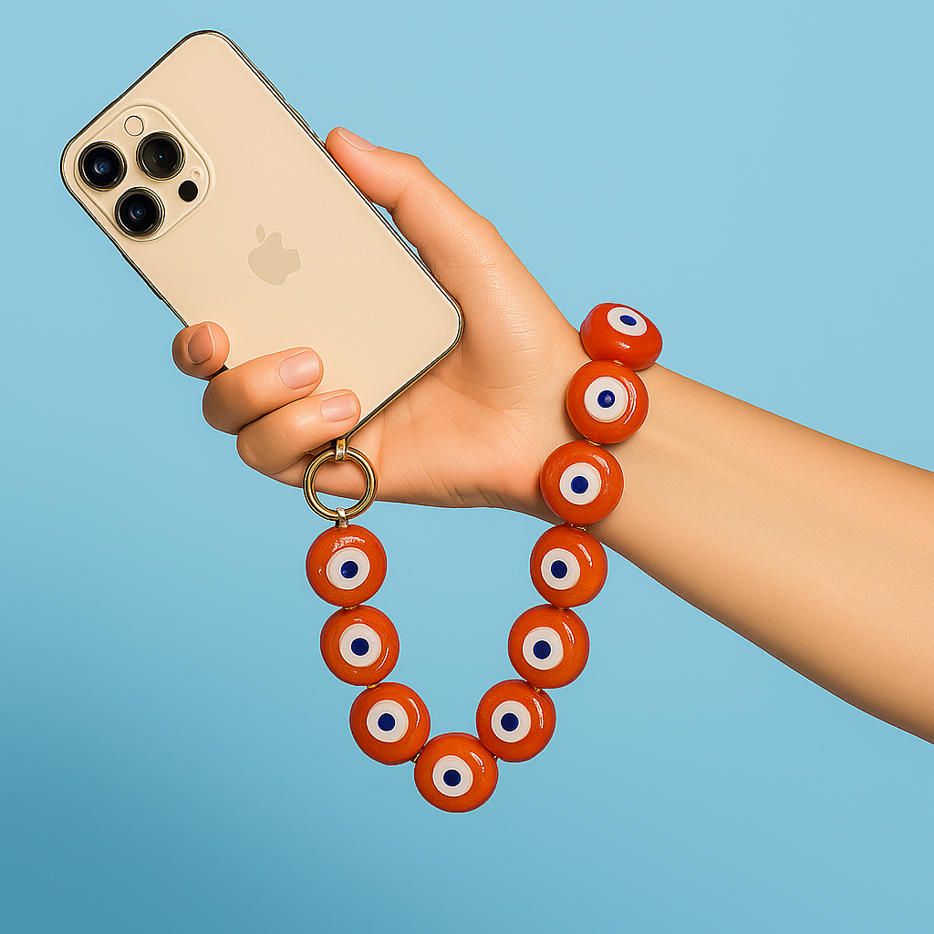 ☎️Chaine de téléphone - Orange 🧡