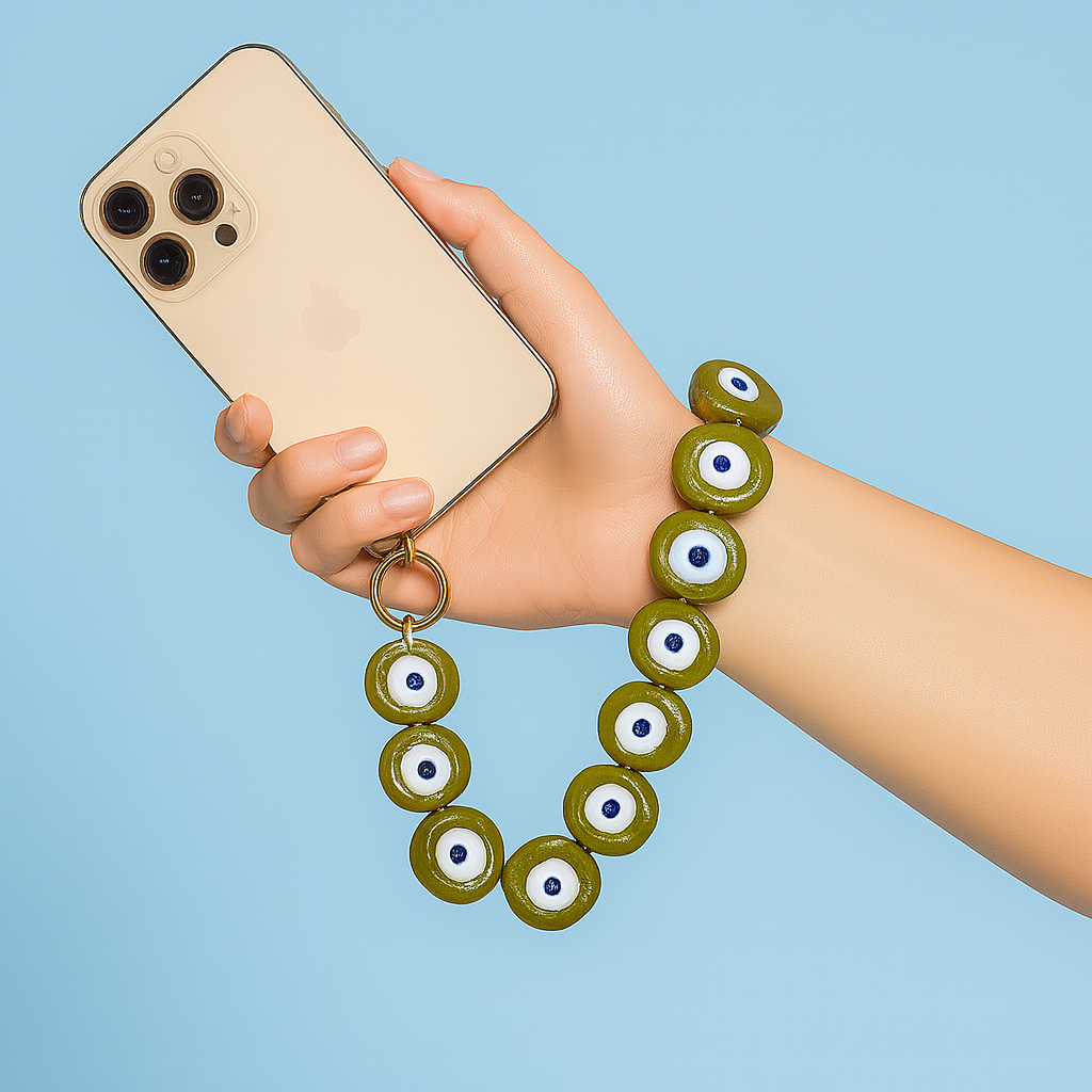 ☎️Chaine de téléphone - Vert 💚
