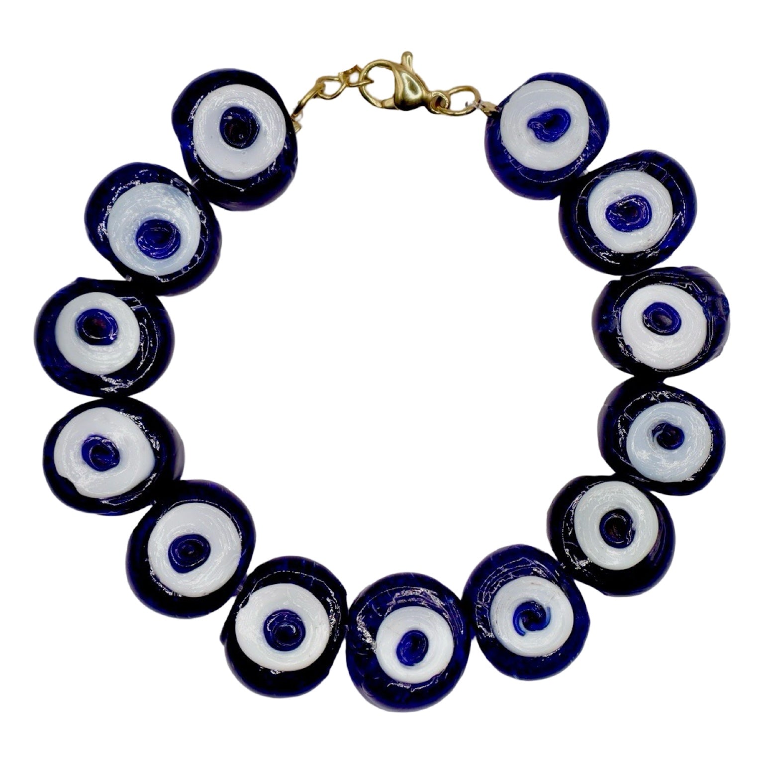 Bracelet Oeil Bleu Foncé